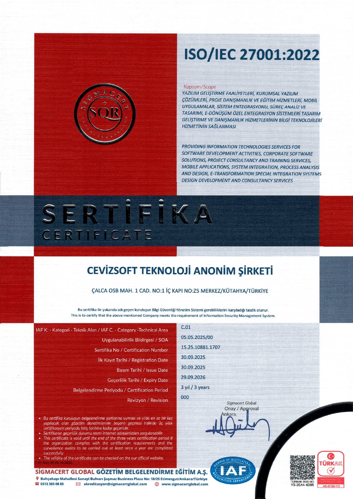 ISO/IEC 27001