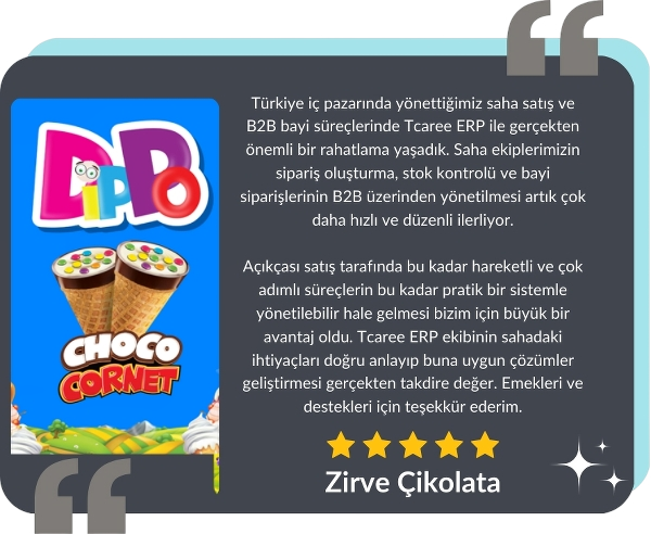 Zirve testimonial